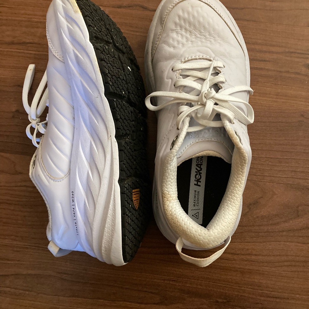 HOKA Women’s Bondi SR Sneakers White: Size 8.5 - Picture 14 of 14